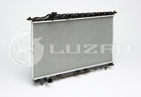 Радиатор охлаждения Sonata/Magentis 2.0/2.4/2.5/2.7 (98-) МКПП (алюм) (LRc HUSo98101) Luzar  арт. LRCHUSO98101