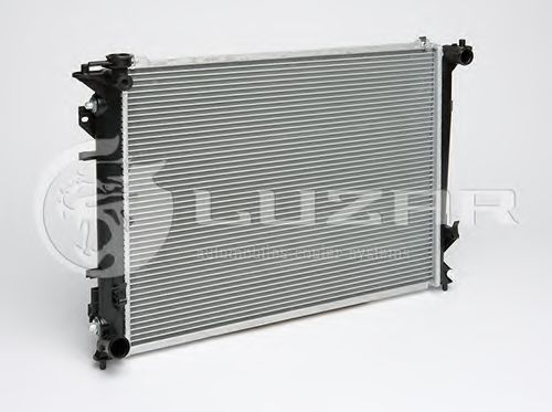 Радиатор охлаждения Sonata 2.4 (05-) МКПП (алюм) (LRc HUSo05140) Luzar  арт. LRCHUSO05140