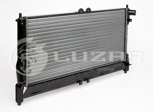 Радиатор охлаждения Ланос с конд (алюм) Luzar  арт. LRC0561