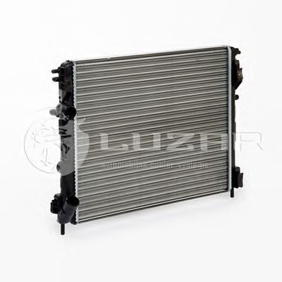 Радиатор охлаждения Logan (-08) 1,4/1,6 с конд МКПП (алюм)  (LRc ReLo04382) Luzar  арт. LRCRELO04382