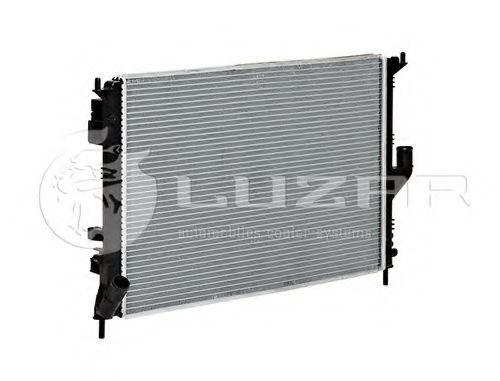 Радиатор охлаждения Logan МКПП (08-) 1,4/1,6 с конд (алюм) (LRc ReLo08139) Luzar  арт. LRCRELO08139