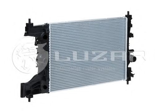Радиатор охлаждения Cruze 1.6/1.8 (09-) / Orlando (10-)1.8i / Astra J (10-)1.4i / 1.6i / 1.8i МКПП (580*398*16) (LRc 0550) Luzar  арт. LRC0550