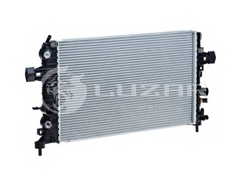 Радиатор охлаждения Astra H (04-) 1.6i/1.8i AT (LRc 21185) Luzar  арт. LRC21185