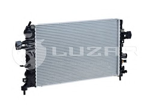 Радиатор охлаждения Astra H (04-)/Zafira B (05-) 1.6i/1.8i МКПП (LRc 2166) Luzar NRF арт. LRC2166