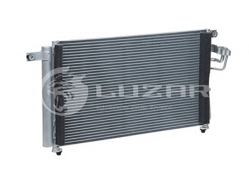 Радиатор кондиционера Rio 1.4/1.6 (05-) АКПП/МКПП (LRAC 08G1) Luzar  арт. LRAC08G1