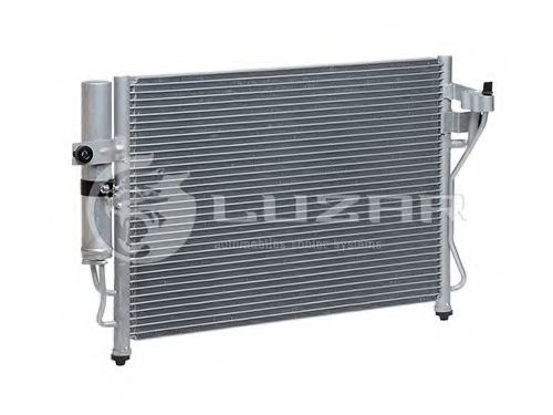 Радиатор кондиционера Getz 1.1/1.3/1.4/1.6 (02-) АКПП/МКПП с ресивером (LRAC 081C1) Luzar  арт. LRAC081C1