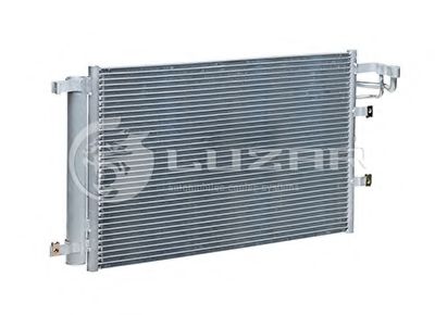 Радиатор кондиционера Cerato 1.5/1.6/2.0 (04-) АКПП/МКПП с ресивером (LRAC 08F2) Luzar  арт. LRAC08F2