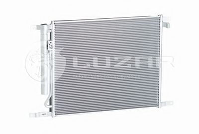 Радиатор кондиционера Авео /T255 (08-) с ресивером Luzar  арт. LRAC0581