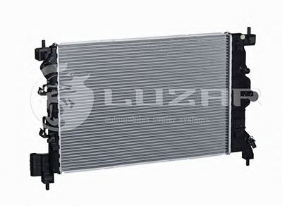 Радиатор охлаждения Авео T300(11-) (L=580) МКПП (б/с конд) (алюм-паяный) Luzar  арт. LRC0595