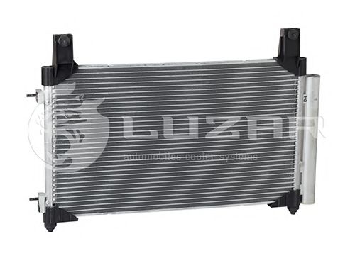 Радиатор кондиционера с ресивером Matiz (05-) (LRAC 0575) Luzar  арт. LRAC0575