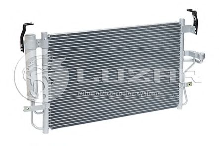 Радиатор кондиционера Elantra 2.0 (00-) АКПП/МКПП с ресивером (LRAC 08D2) Luzar  арт. LRAC08D2