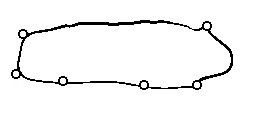Прокладка клапанної кришки гумова  арт. RC0347