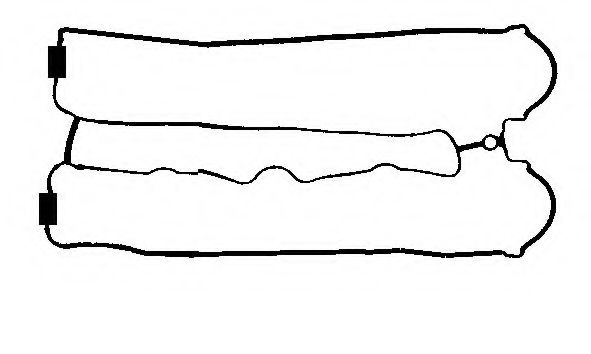 Прокладка клапанної кришки гумова  арт. RC0373