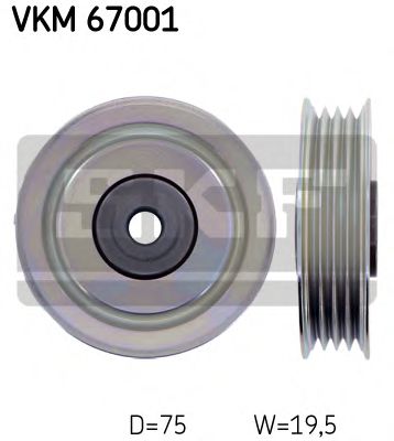 Ролик модуля натягувача ременя  арт. VKM67001