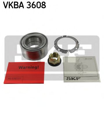 Подшипник ступицы колеса (комплект) RENAULT Laguna 01- (VKBA3608) SKF MOOG арт. VKBA3608