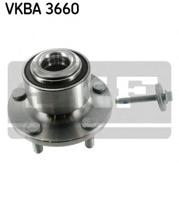 Ступица колеса (с подшипником) задняя FORD FOCUS II/C-MAX (03-) (VKBA3660) SKF SNR арт. VKBA3660