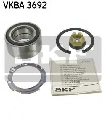 Подшипник ступицы колеса (комплект) (VKBA3692) SKF MOOG арт. VKBA3692