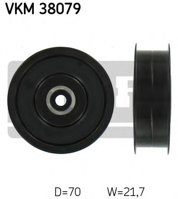 Ролик ремня приводного обводной (VKM38079) SKF Mercedes-Benz арт. VKM38079