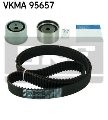 Ремень ГРМ, комплект (ролики + ремень) (VKMA95657) SKF  арт. VKMA95657