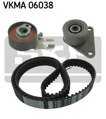 Ремень ГРМ, комплект (ролики + ремень) (VKMA06038) SKF  арт. VKMA06038