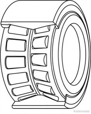 Підшипник маточини колеса HYUNDAI, KIA (вир-во Jakoparts)  арт. J4710520