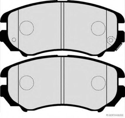 Колодки гальмівні передні дискові HYUNDAI TUCSON/KIA SPORTAGE (вир-во Jakoparts)  арт. J3600541