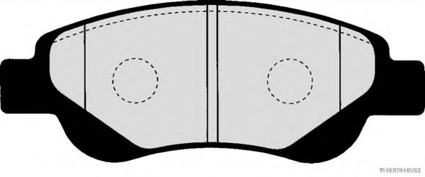 Колодки гальмівні передні LEXUS, TOYOTA (вир-во Jakoparts)  арт. J3602119