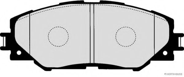 Колодки гальмівні передні LEXUS, TOYOTA (вир-во Jakoparts)  арт. J3602124