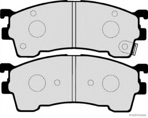 Колодки гальмівні Mazda 323 98-; Mazda 626 97- (вир-во Jakoparts)  арт. J3603038