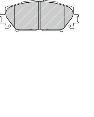 Колодки гальмівні дискові  арт. FDB1829
